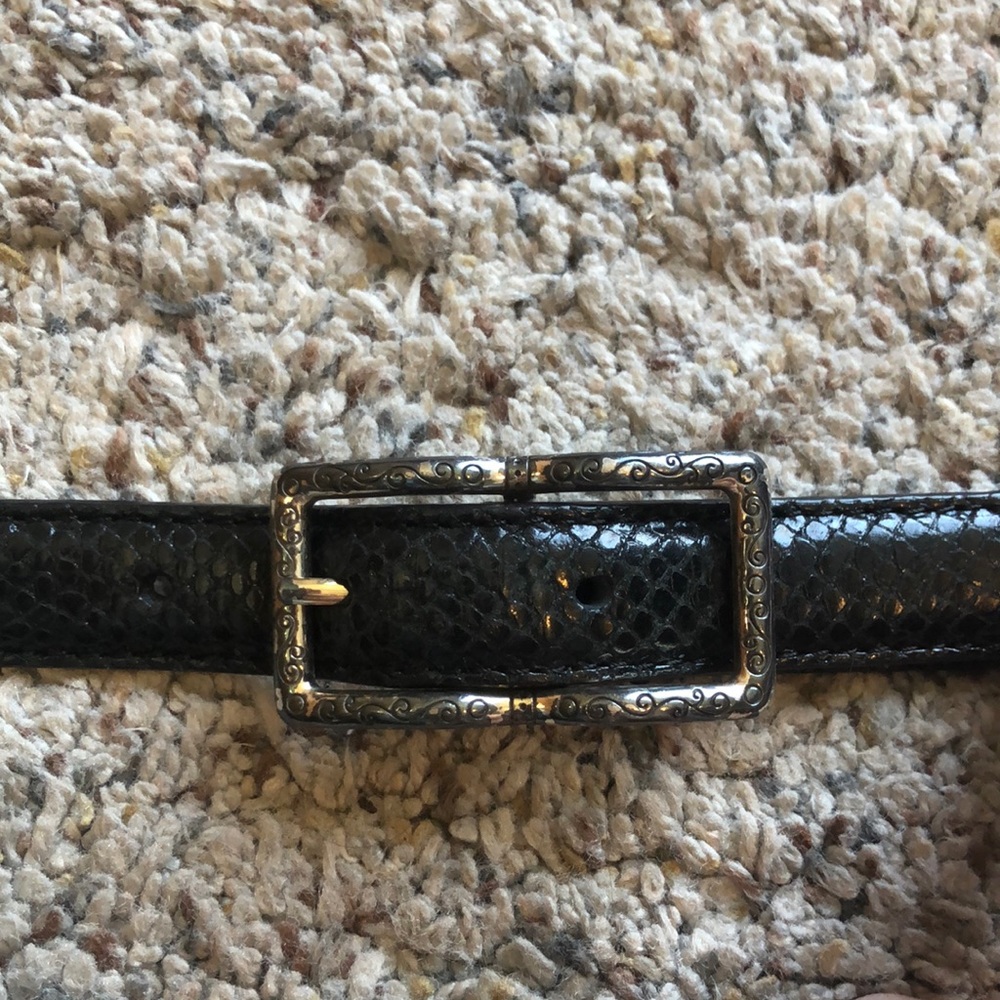 Brighton Collectibles beautiful snakeskin-esque belt. Size 34. Worn once!